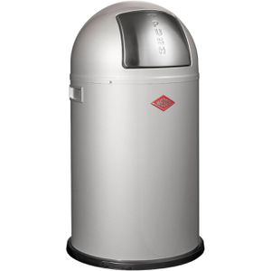 Mülleimer Wesco Pushboy Junior, silber