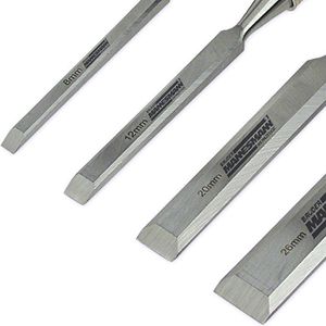 Produktbild für Stechbeitel BrüderMannesmann M66104, 4-teiliges Set