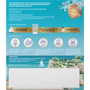 Produktbild für Seife Sagrotan No-Touch Starter-Set Sardinia Dreams