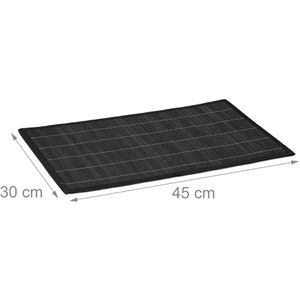 Produktbild für Platzset Relaxdays 10020505, abwischbar, aus Bambus