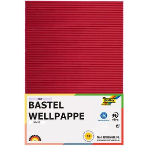 Produktbild für Bastelwellpappe Folia 741020, E-Welle