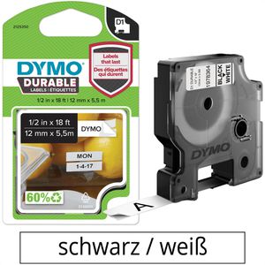 Schriftband Dymo 1978364, D1, 12mm