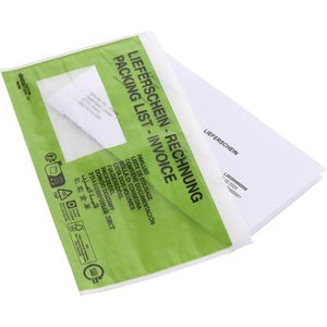 Produktbild für Lieferscheintaschen docuFIX Paper, DIN lang