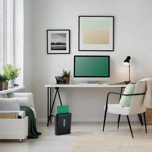 Produktbild für Aktenvernichter Hama 50581 Classic S61, schwarz