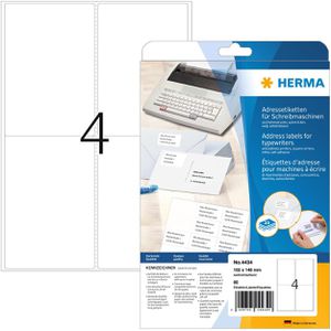 Adressetiketten Herma 4434, weiß