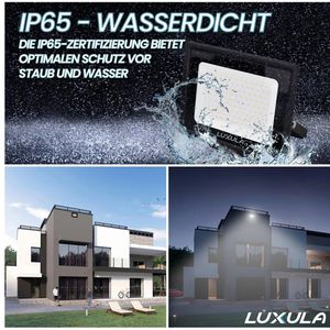 Produktbild für LED-Außenstrahler Luxula LX400111, IP65 wasserdicht