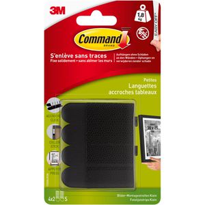Klebepads 3M Command S, 17202BLKFGN, doppelseitig