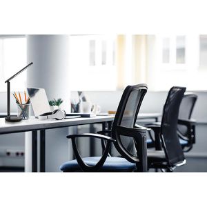 Produktbild für Schreibtischlampe Luxula LX700150, schwarz, LED, dimmbar