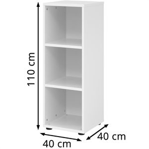 Produktbild für Aktenregal Hammerbacher Serie 9 Advanced, aus Holz