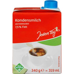 Produktbild für Kondensmilch JedenTag Fettgehalt 7,5 %