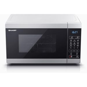 Produktbild für Mikrowelle Sharp YC-MG02E-S, mit 1000 Watt Grill