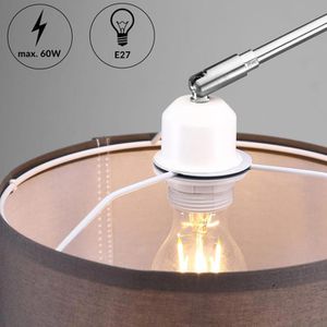 Produktbild für Stehlampe Monzana 108093, grau, 150-170 cm