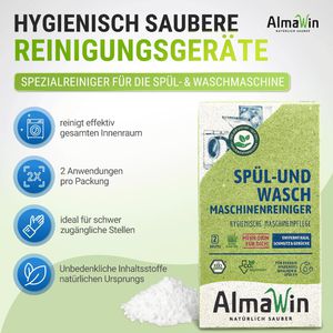 Produktbild für Waschmaschinenreiniger AlmaWin Konzentrat, vegan, Bio