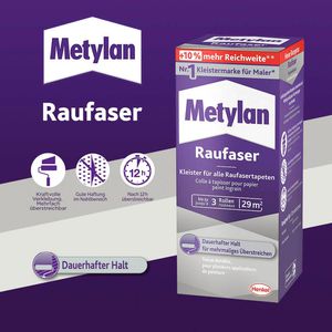 Produktbild für Tapetenkleister Metylan MPR40, Raufaser