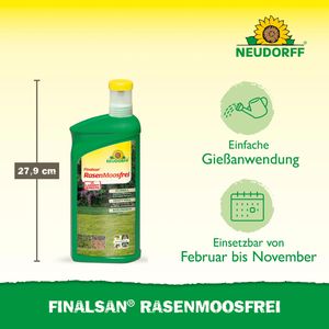 Produktbild für Moosvernichter Neudorff Finalsan RasenMoosfrei, Konzentrat