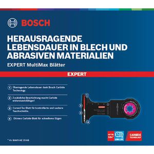 Produktbild für Multifunktionswerkzeug-Zubehör Bosch Expert MultiMax PAII52API