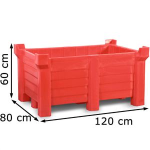 Produktbild für Großbehälter asecos Stapelbox, 22549, 300 Liter