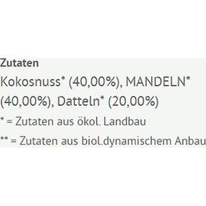 Produktbild für Nussmus Rapunzel Kokos-Mandelmus mit Datteln, BIO