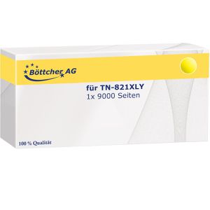 Produktbild für Toner Böttcher-AG für Brother TN-821XLY