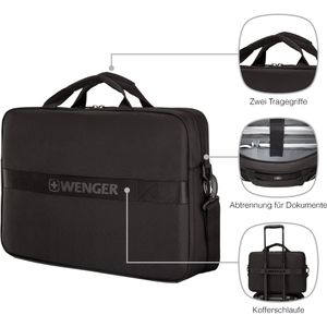 Produktbild für Laptoptasche Wenger XE Compact Brief, 653299, schwarz