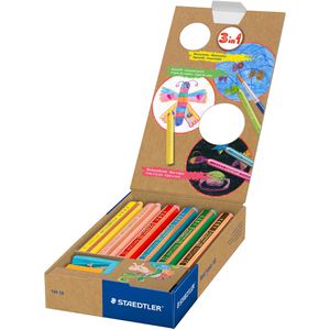 Produktbild für Buntstifte Staedtler Noris junior 140 C6, 3in1