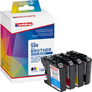 Tinte Edding EDD-550 für Brother LC-223VAL