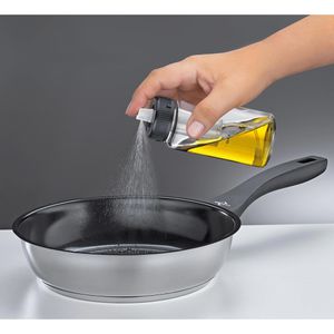 Produktbild für Ölsprüher Küchenprofi PUGLIA, silber, aus Glas und Edelstahl
