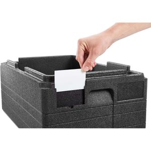 Produktbild für Thermobox thermohauser Gastrostar schwarz 15 Liter