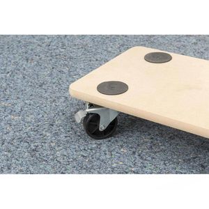 Produktbild für Möbelroller Meister 821400 Kunststoffrollen Bremse