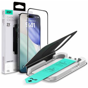 Produktbild für Displayschutzfolie ESR Tempered-Glass, 9H