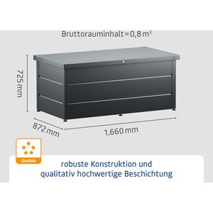 Produktbild für Gartenbox Hörmann EcoStar Elegant 1620, aus Stahl