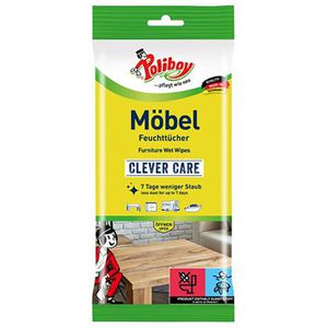 Reinigungstücher Poliboy 24024, Clever Care, feucht
