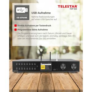 Produktbild für DAB-Tuner Telestar Top 550 DAB+