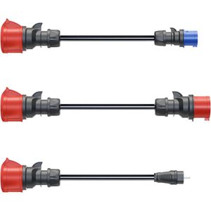 Produktbild für Wallbox-Steckeradapter go-e Gemini flex, CH-04-07, 22 kW, Set