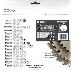 Produktbild für Kreissägeblatt Makita B-67284, EFFICUT