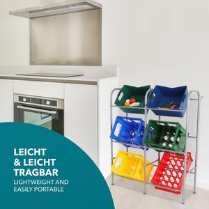 Produktbild für Getränkekistenregal Karat Rocket, für 6 Kisten