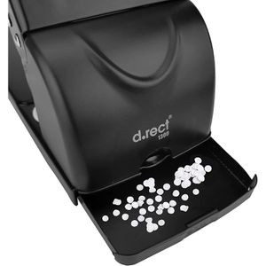 Produktbild für Locher D.RECT 105010, schwarz