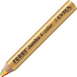Produktbild für Buntstifte Lyra Ferby Jumbo Natur 4-Color 3653180