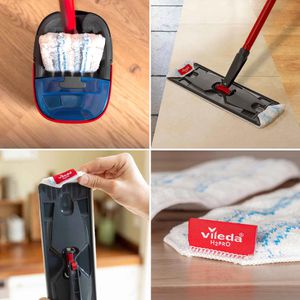 Produktbild für Wischbezug Vileda H2PrO Extra Flat Mop, 175787