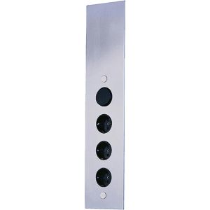 Produktbild für Tischsteckdose Heitronic VO-28185, mit 2 m Schuko Kabel