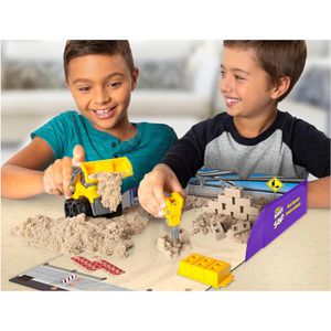 Produktbild für Kinetischer-Sand Kinetic-Sand Baustellen Set, naturbraun