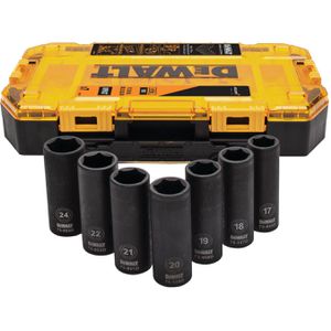 Produktbild für Steckschlüssel DeWalt McLaren DT70905-QZ, 7-teilig