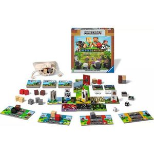 Ravensburger Brettspiel 20914 Minecraft AG ab 7 Jahre, the of Village, – Böttcher 2-4 Heroes, Spieler