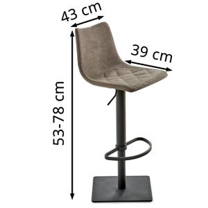 Produktbild für Barhocker Mayer myTOBY, 1275 03 545, drehbar