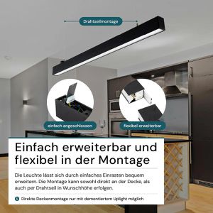 Produktbild für Pendelleuchte Luxula LX700300, mit LED
