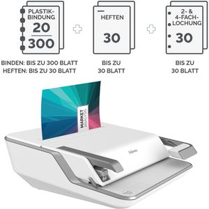 Produktbild für Bindegerät Fellowes Lyra 3-in-1, A4, manuell