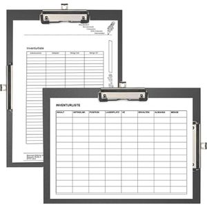 Produktbild für Klemmbrett Exacompta 18271E, Doppelklemme, A4