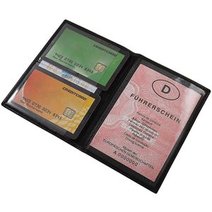 Ausweisetui Böttcher-AG 2015, schwarz, aus Echt Leder