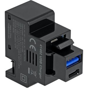Produktbild für Keystone-Modul DeLock 41482, schwarz