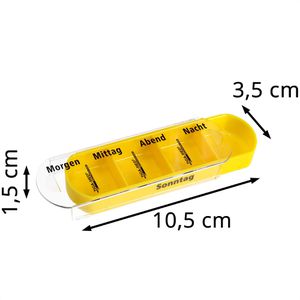 Produktbild für Tablettenbox TIGA-MED 7 Tage